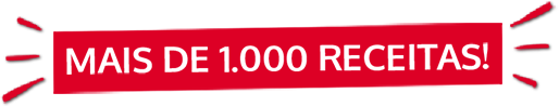 Mais de 1000 receitas