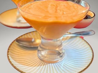 Imagem ilustrativa da receita CREME DE PAPAYA SAUDÁVEL SEM LEITE E AÇÚCAR